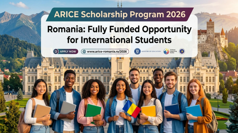 ARICE Scholarship Program 2026 in Romania: Fully Funded Opportunity for International Students