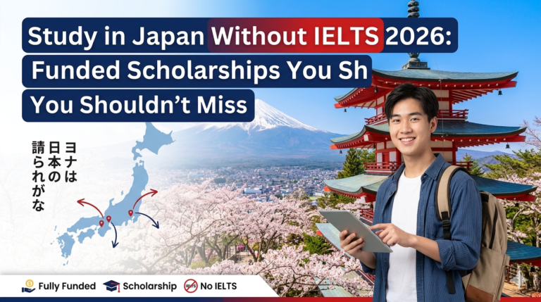 Study in Japan Without IELTS 2026: Fully Funded Scholarships You Shouldn't Miss