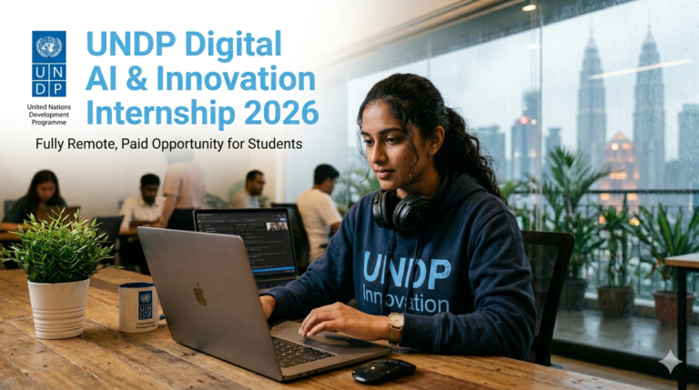 UNDP Digital AI and Innovation Internship 2026: Paid Remote Opportunity for Students Worldwide
