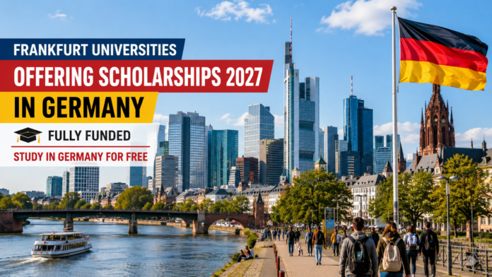 Frankfurt Universities Offering Scholarships 2027 in Germany (Fully Funded) – Study in Germany for Free