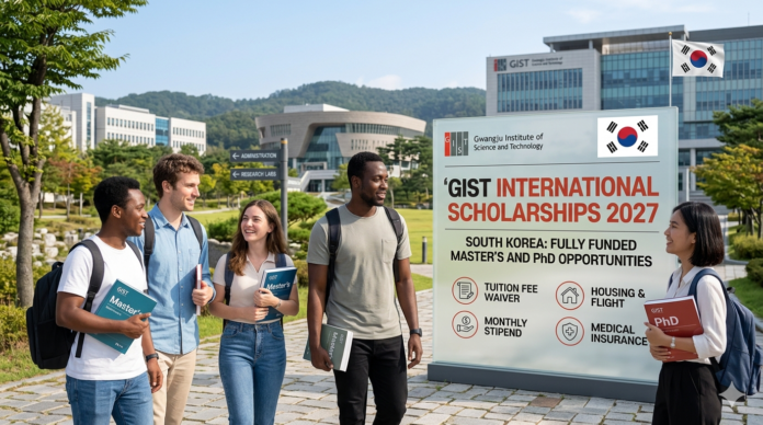 GIST International Scholarships 2027 in South Korea: Fully Funded Master's and PhD Opportunities