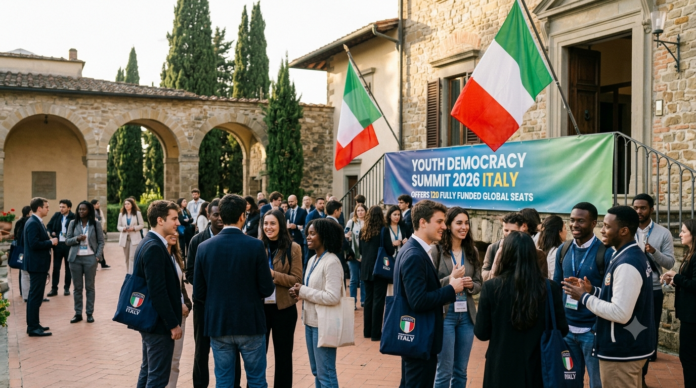 Youth Democracy Summit 2026 Italy Offers 120 Fully Funded Global Seats