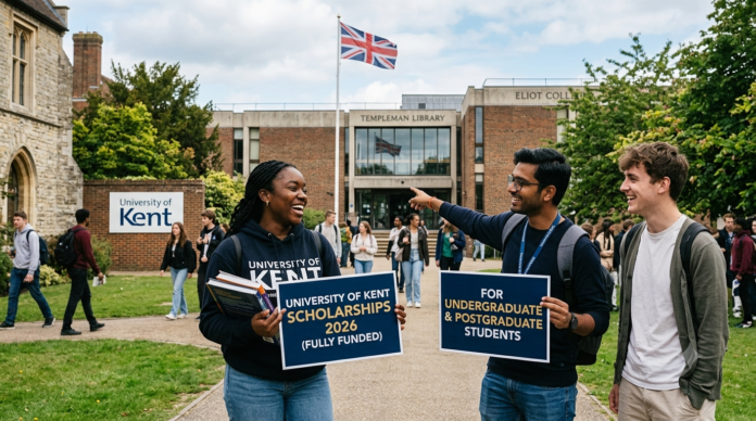 University of Kent Scholarships 2026 (Fully Funded) for Undergraduate & Postgraduate Students