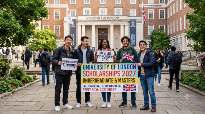 University of London scholarships 2027 for international students undergraduate and Masters in UK