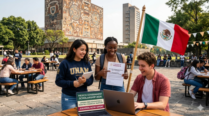 Mexico Government Scholarship 2026 Offers Free Education and Monthly Financial Support