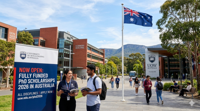 University of Wollongong (UOW) Opens Fully Funded PhD Scholarship 2026 in Australia