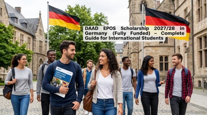 DAAD EPOS Scholarship 2027/28: Fully Funded Study in Germany for International Students