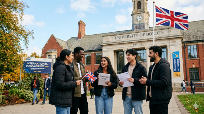 University of Bolton Excellence Scholarships 2026 in UK (Funded) for International Students