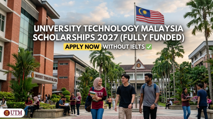 University Technology Malaysia(UTM) Scholarships 2027 (Fully Funded): Apply Now Without IELTS