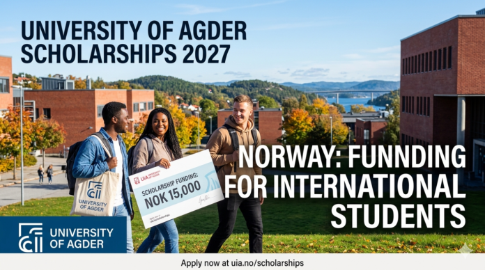 University of Agder Scholarships 2027 in Norway: NOK 15,000 Funding for International Students