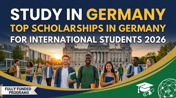 Study in German Top Scholarships in Germany for International Students 2026