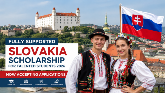 Fully Supported Slovakia Scholarship for Talented Students 2026 Now Accepting Applications