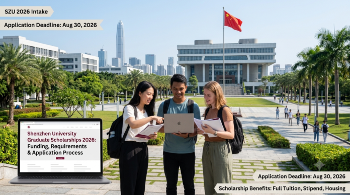 Shenzhen University Graduate Scholarships 2026: Funding, Requirements and Application Process