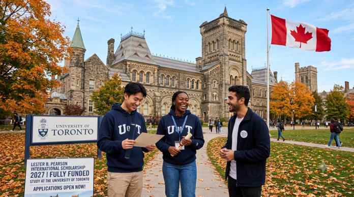 Lester B. Pearson International Scholarship 2027: Fully Funded Study at the University of Toronto