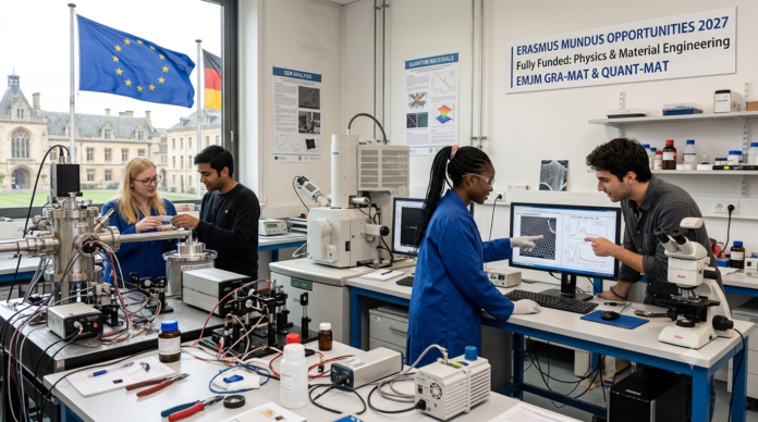 Erasmus Mundus Scholarships 2027 in Space, Physics and Material Engineering (Fully Funded Master's Programs in Europe)