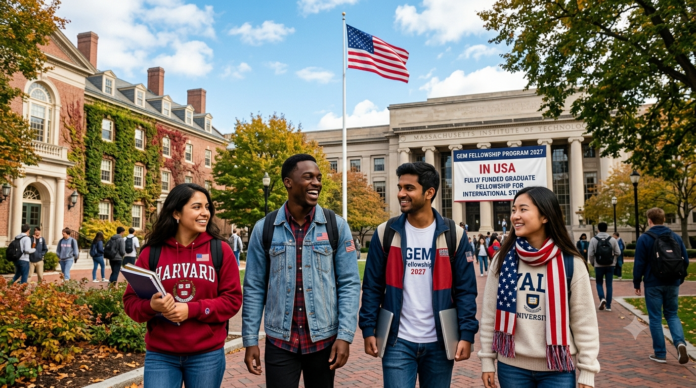 GEM Fellowship Program 2027 in USA: Fully Funded Graduate Fellowship for International Students