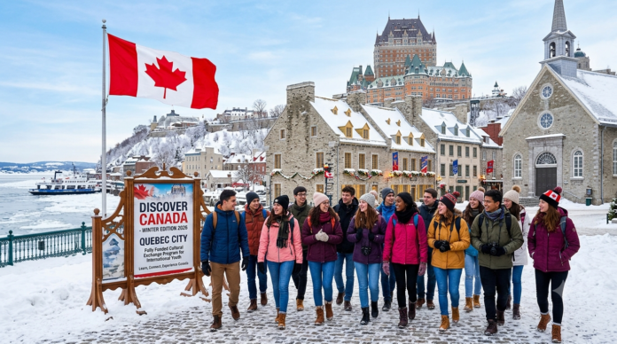 Discover Canada Winter Edition 2026 in Quebec City: Fully Funded Cultural Exchange Program for International Youth