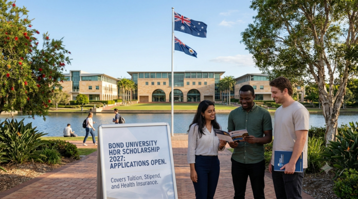 Are you searching for Bond University HDR Scholarship 2027 in Australia, fully funded PhD scholarships in Australia, Higher Degree by Research scholarships, international student scholarships, tuition fee waiver scholarships, and PhD funding opportunities abroad? The Bond University HDR Scholarship 2027 provides an excellent opportunity for domestic and international students to pursue doctoral research at Bond University, Australia, with financial support including tuition fee assistance and living stipend opportunities.