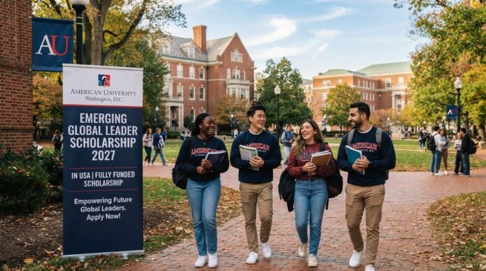 American University Emerging Global Leader Scholarship 2027 in USA | Fully Funded